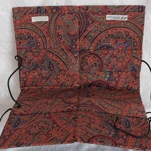 VTG Lux Nina Ricci for Concorde Air France 1st Class paisley tie holder